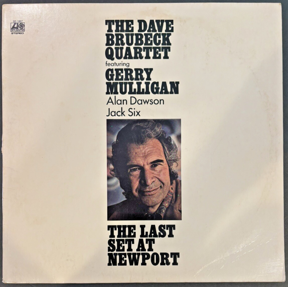 The Dave Brubeck Quartet Gerry Mulligan Last Set At Newport ATLANTIC SD 1607