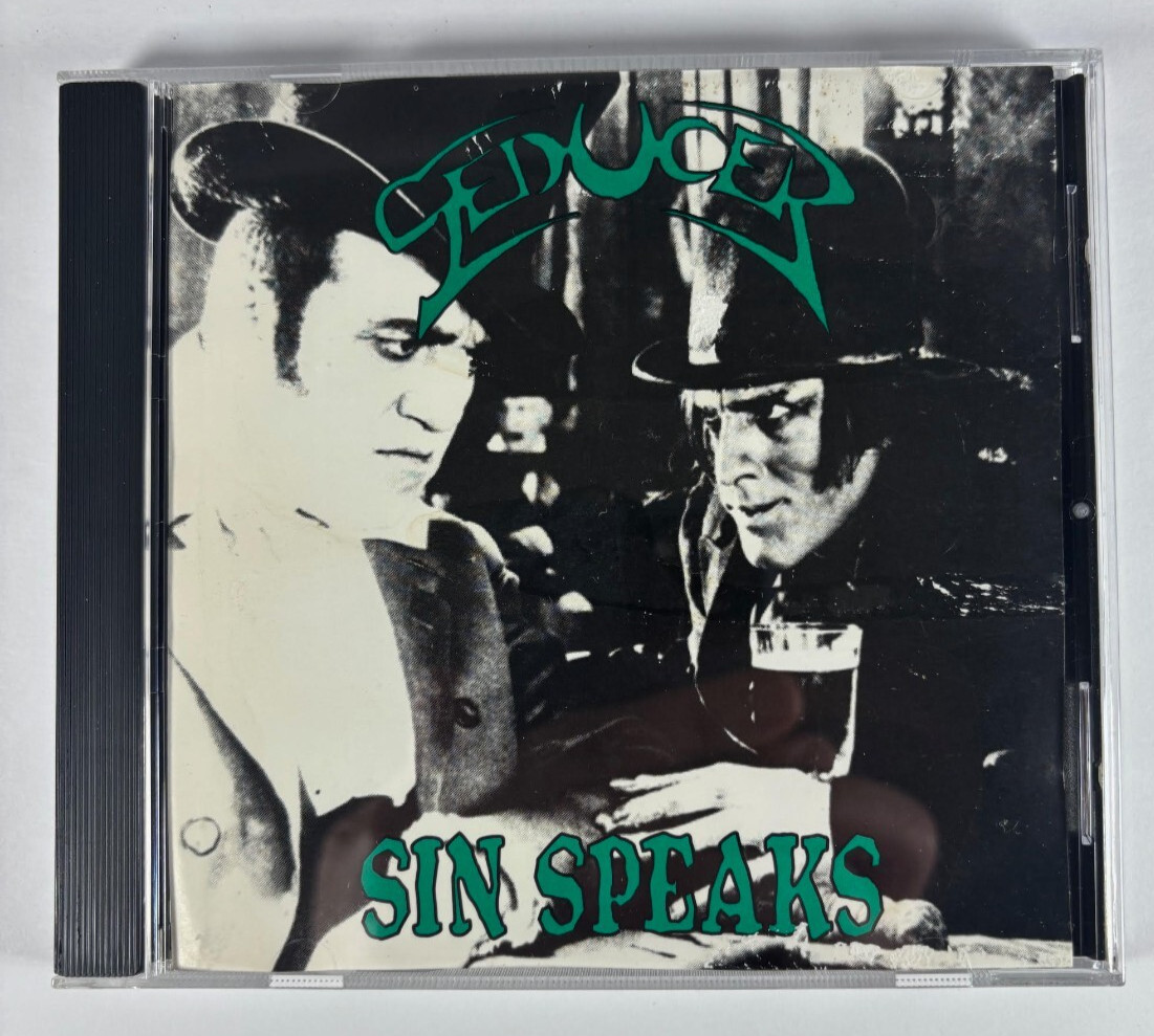 SEDUCER Sin Speaks CD 1993 VERY RARE OOP THRASH Indi Label