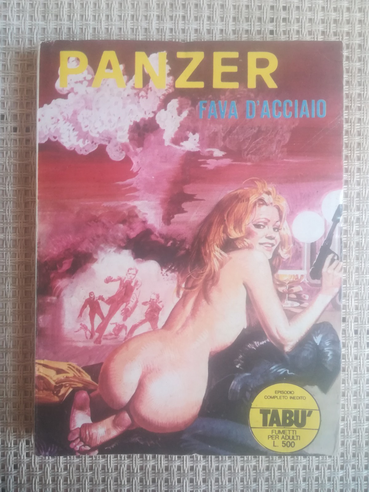 Collana TABU' ''PANZER, FAVA D'ACCIAIO'' Anno IV n. 41 Edifumetto 1977