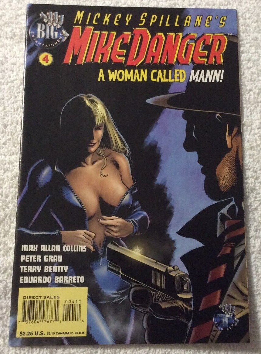 Mickey Spillane's Mike Danger - A Woman Called Mann - #4 - 1996