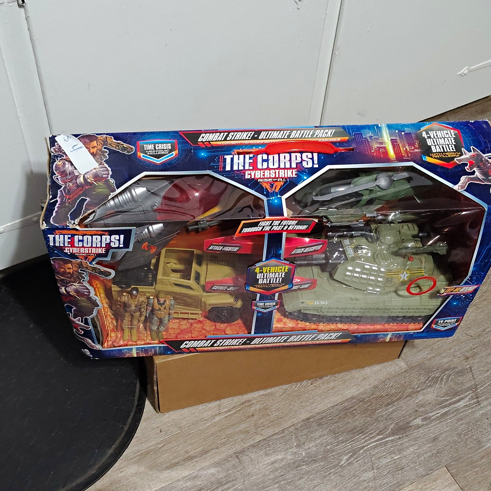 The Corps! Cyberstrike Rise of A.I. Ultimate Battle Pack Vehicles & Figures