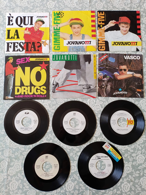 Jovanotti (Lorenzo Cherubini) 45giri + JukeBox