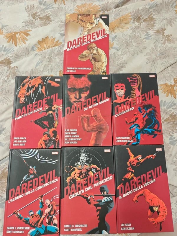 Daredevil - 7 volumi cartonati Collection Panini Comics