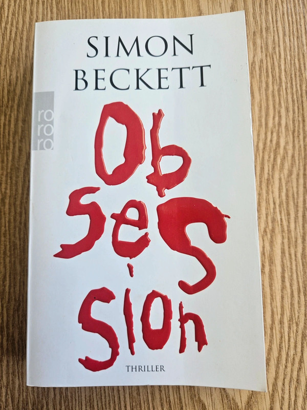 Obsession – Simon Beckett | Psychothriller | Sehr guter Zustand