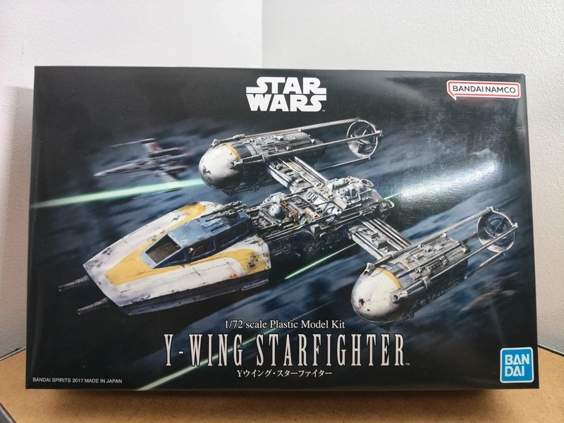 Star wars - Y-wing - Bandai 1/72
