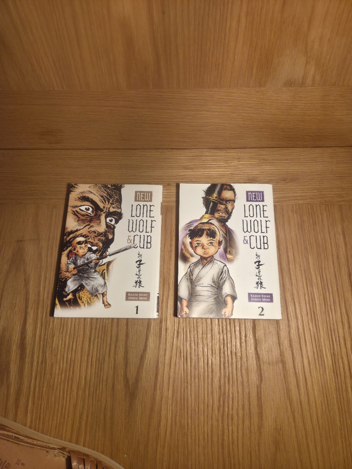 New Lone Wolf And Cub English Manga Volume 1 + 2, Dark Horse, First Edition 2014