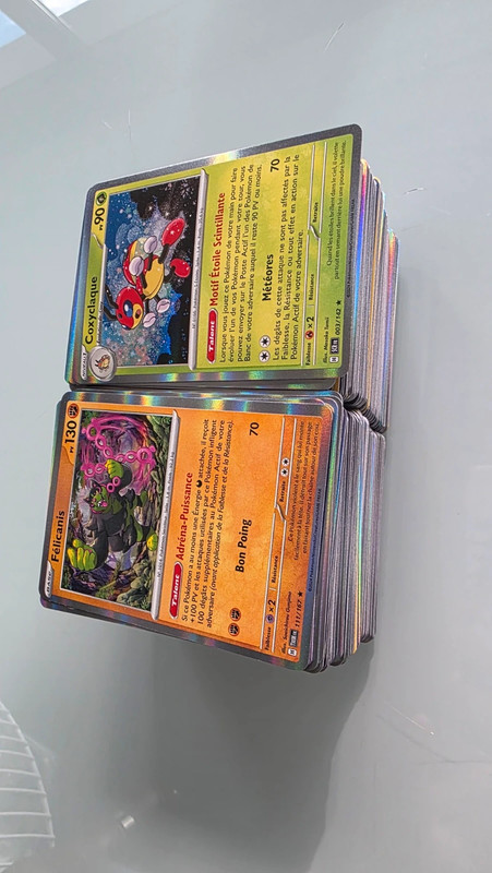Lot carte pokémon holo