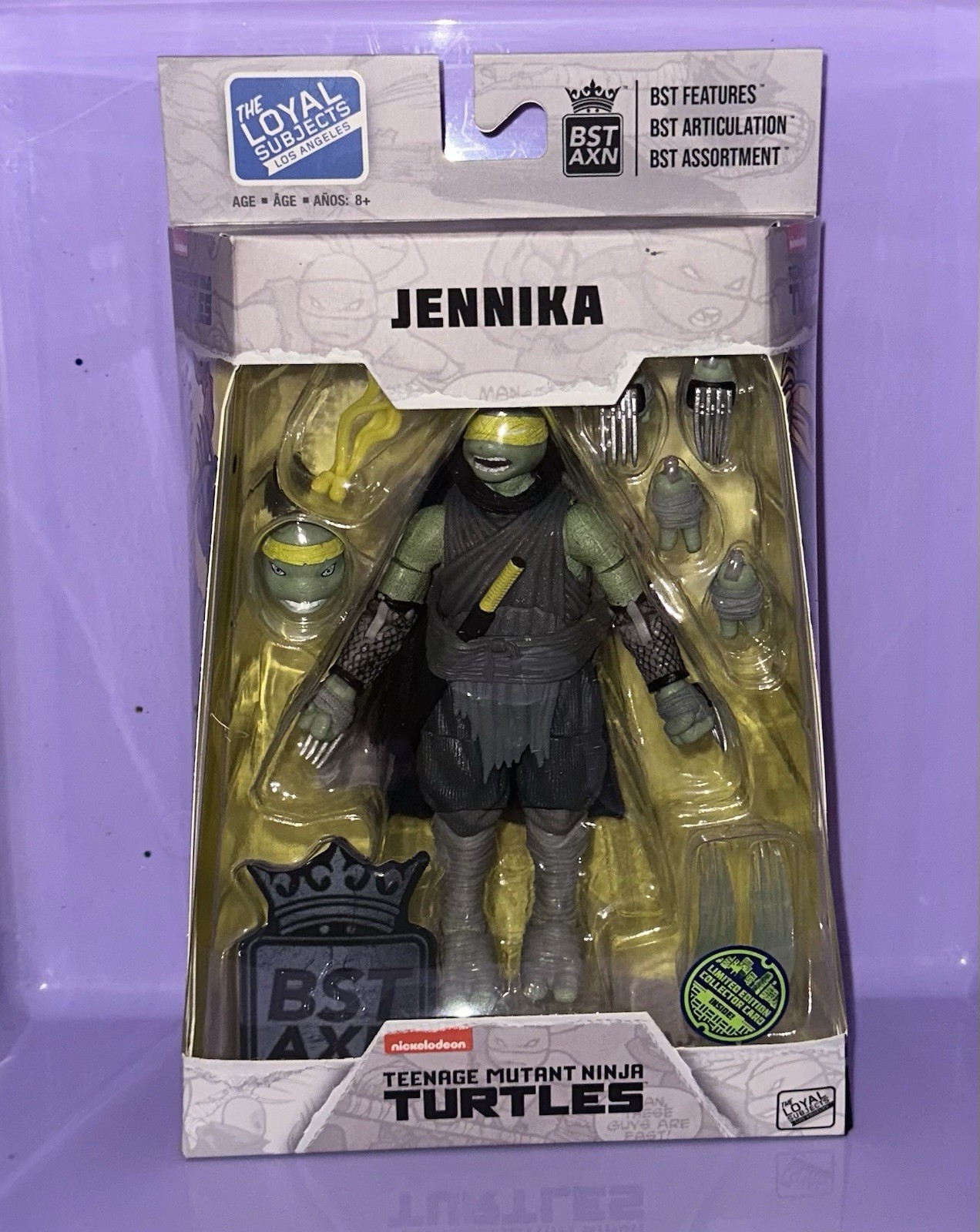 Teenage Mutant Ninja Turtles Jennika Modellino TMNT BST AXN