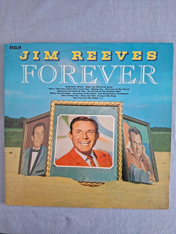 Jim Reeves Forever Vinyl (LP, Compilation) 1975