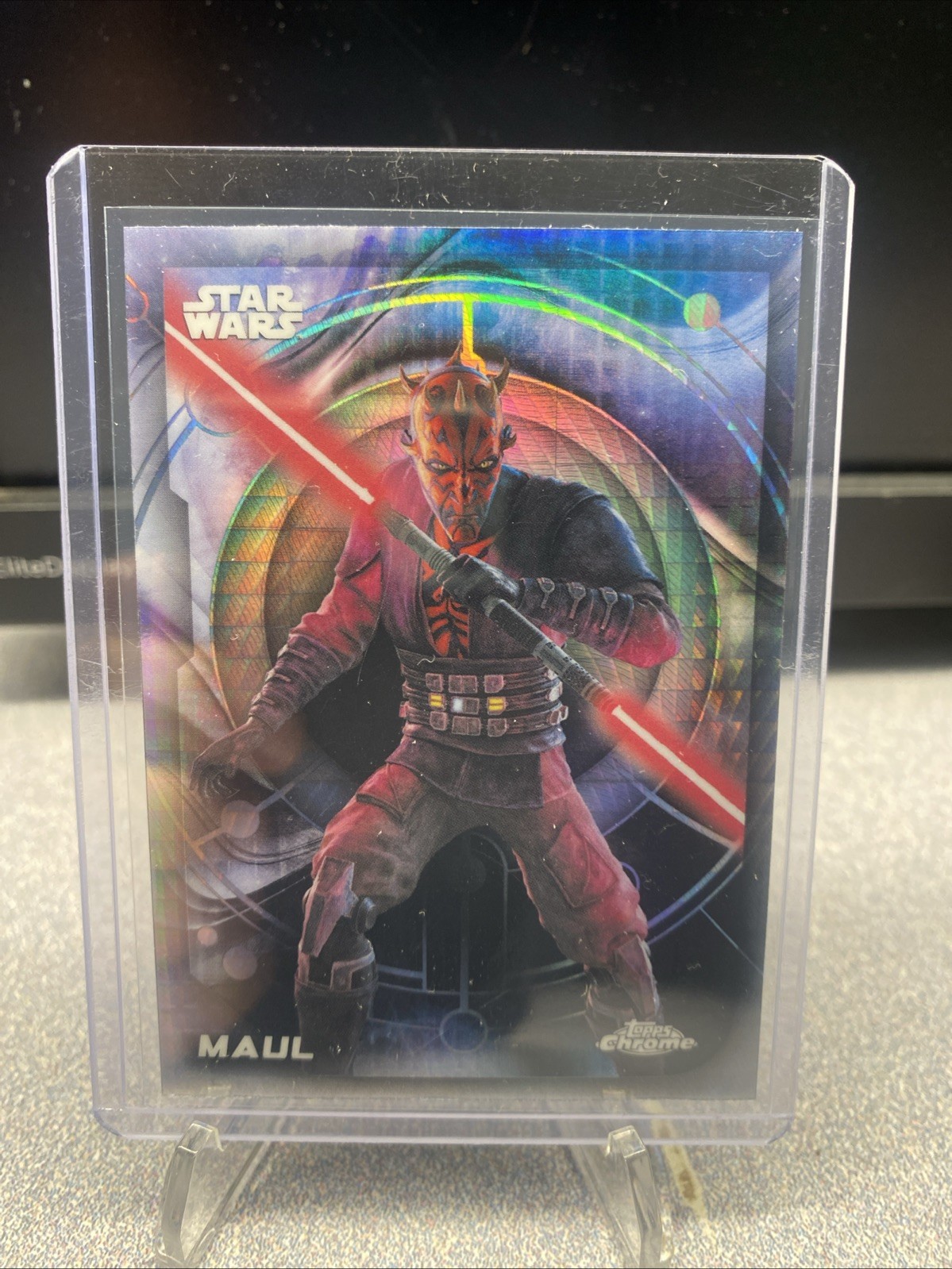 2026 Topps Chrome Star Wars- #146 Maul Prism Refractor