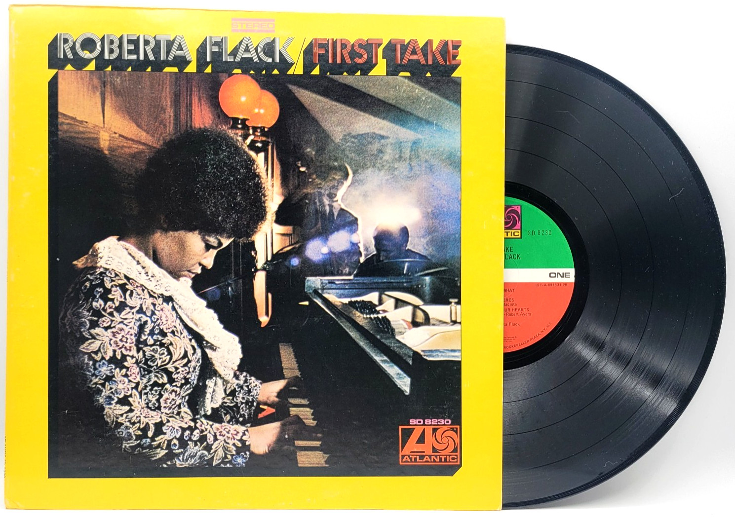 ROBERTA FLACK - FIRST TAKE - SOUL FUNK LP RECORD SD 8230 ATLANTIC 1969