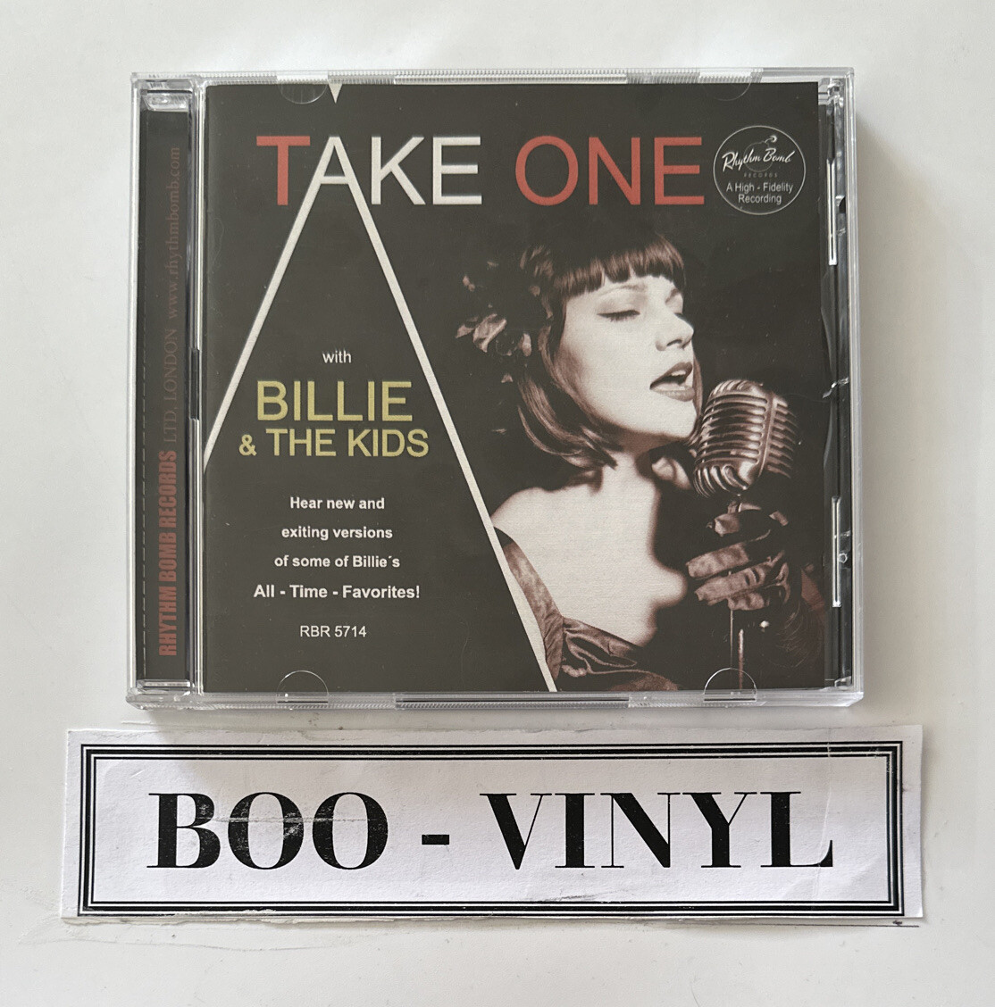 Billie & The Kids ‎– Take One CD Album R&B Rockabilly Blues NM