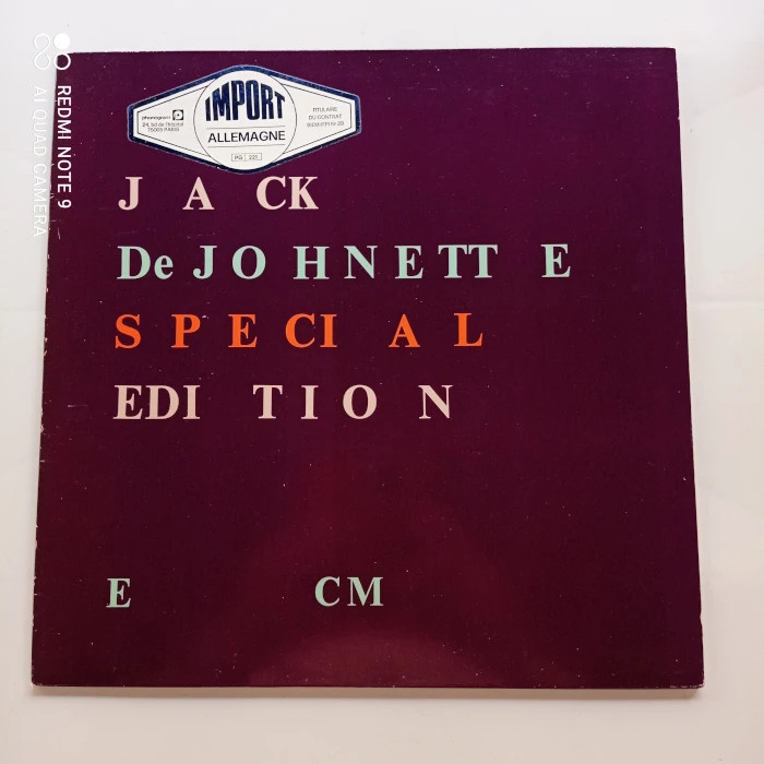 Disque vinyle 33T - Jack DeJohnette – Special Edition - Avant-Garde Jazz/ Post Bop