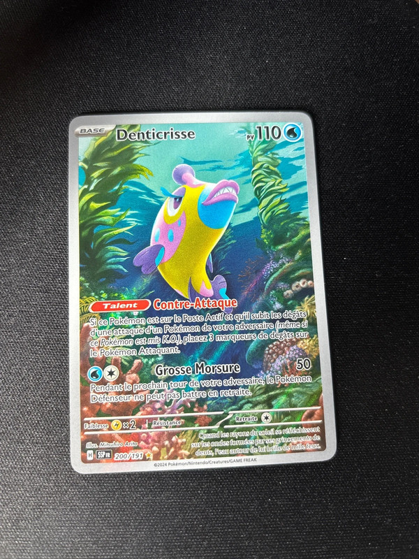 Carte Pokémon - Denticrisse 200/191