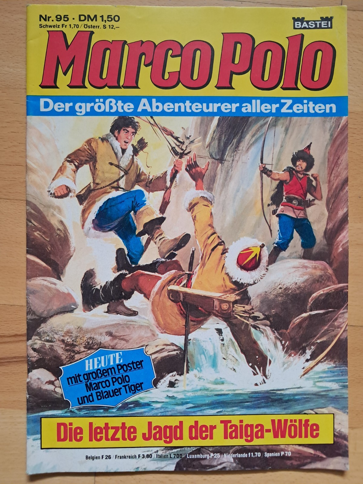 Marco Polo n.95 con poster - TOP Z1 FUMETTO ORIGINALE BASTIONE AVVENTURA