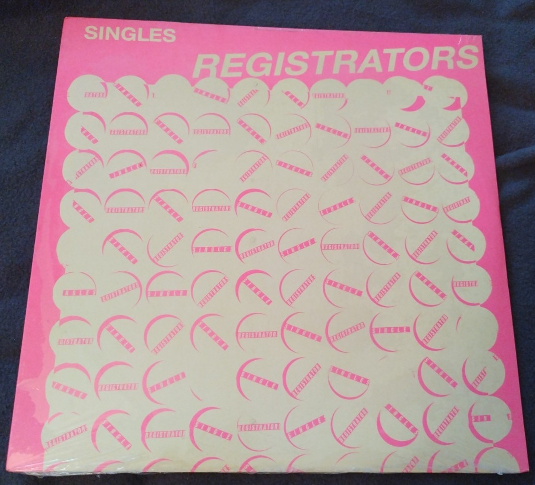 Singles by Registrators (Vinyl, Oct-2000, Rip Off Records) Brand new RARE
