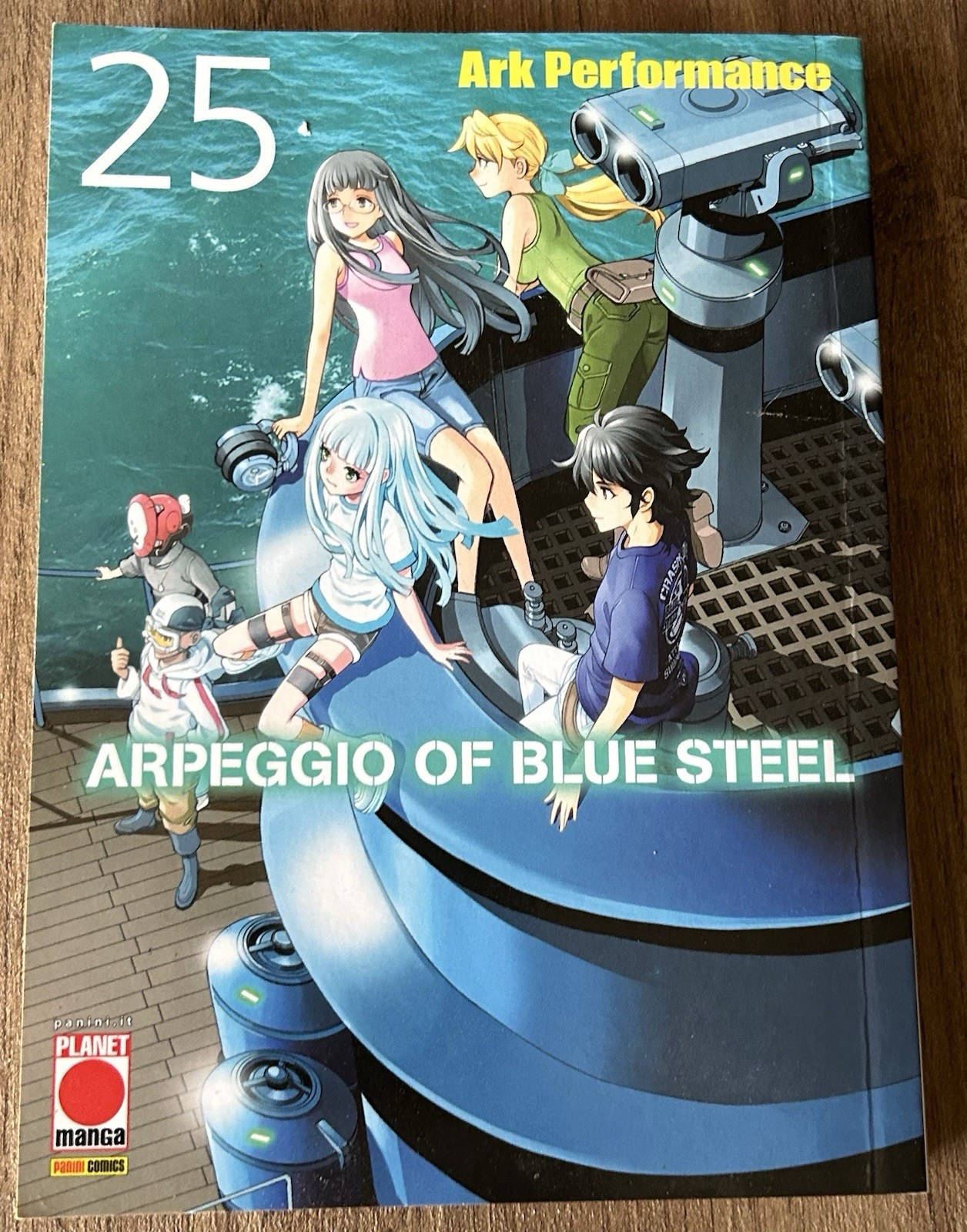 Manga Arpeggio of Blue Steel 25 Ark Performance Planet Manga 2020 Italiano
