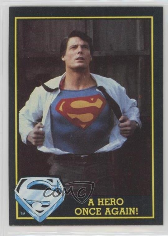 1983 Topps Superman III UN eroe ancora una volta! #67 1md