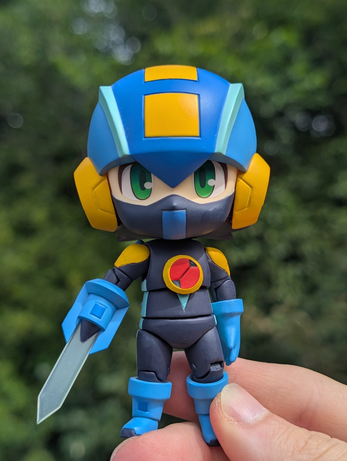 Mega Man Battle Network Modellino Rockman.Exe Nendoroid Usato