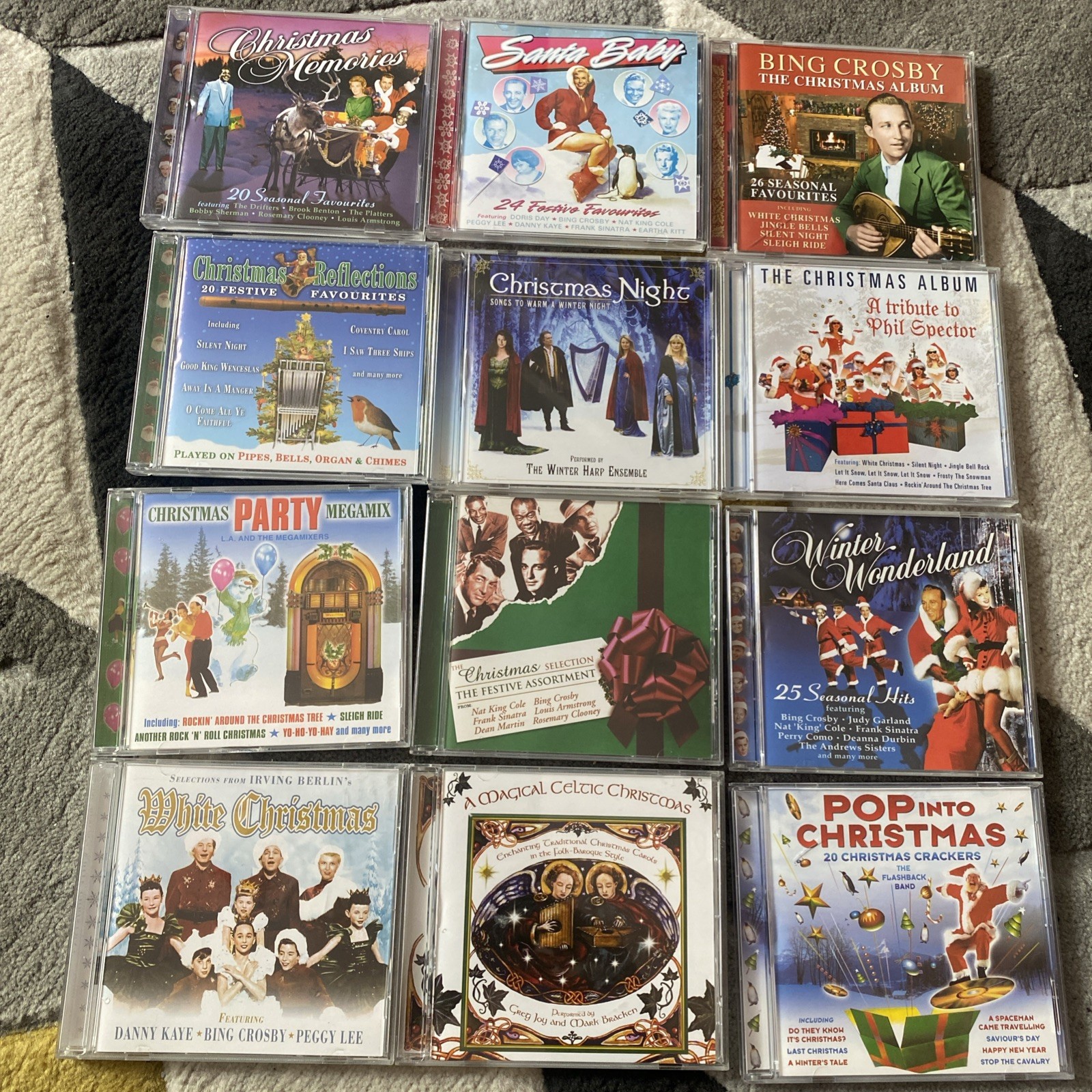BUNDLE OF 12 VARIOUS ARTISTS CHRISTMAS CDs In EXCELLENT CONDITION 