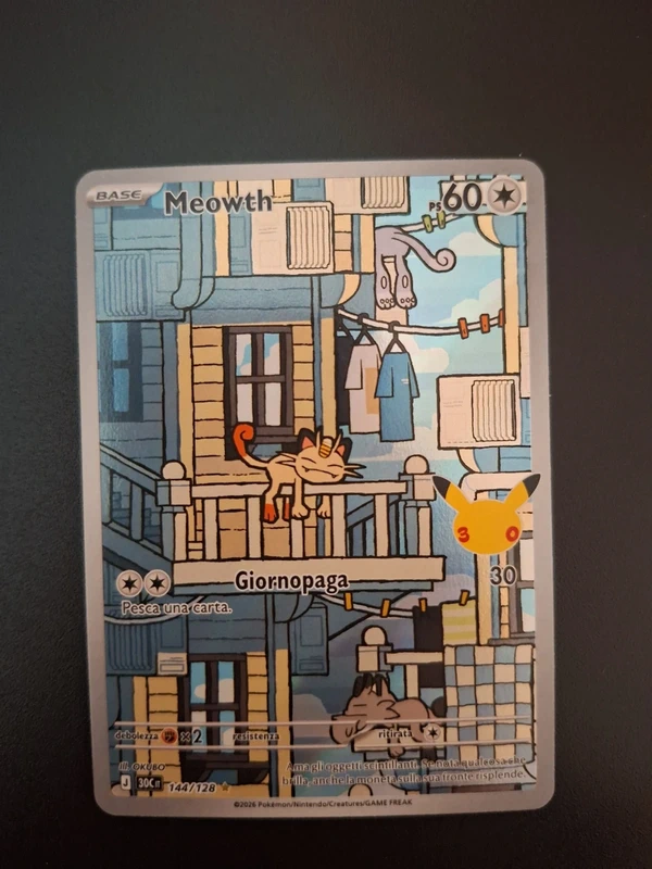 Meowth 30esimo Pokemon Ita