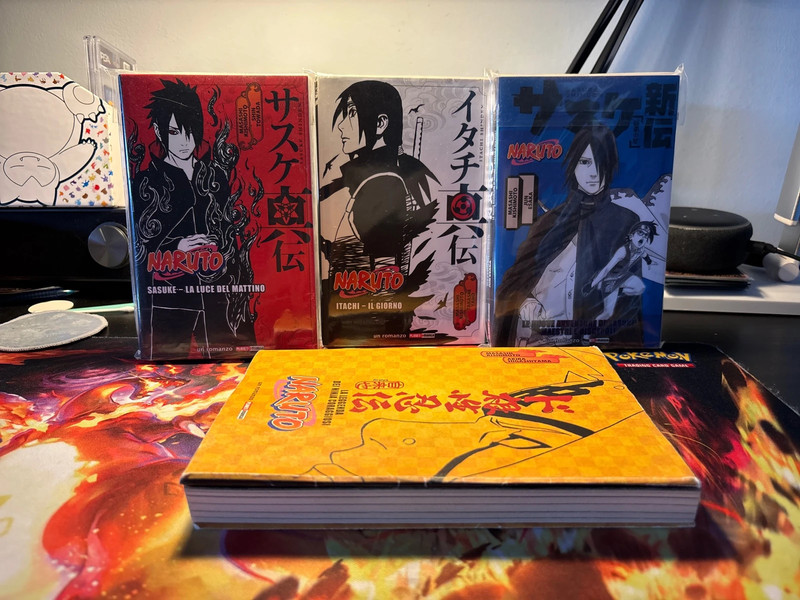 4 Romanzi Naruto Shippuden