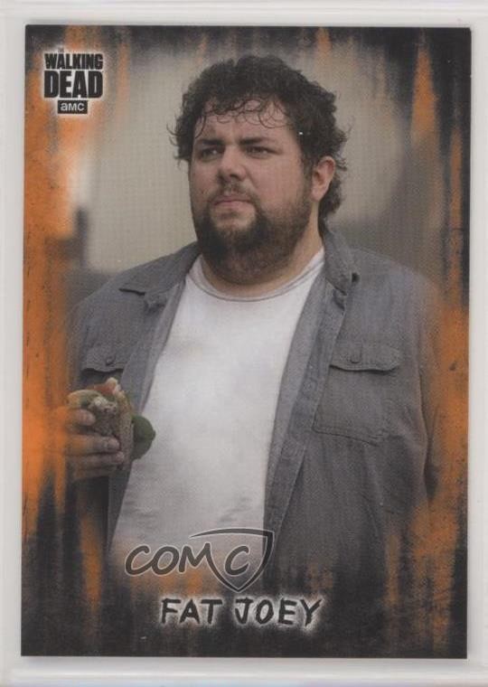 2018 Topps The Walking Dead Hunters and the Hunted Orange Fat Joey #80 00ah