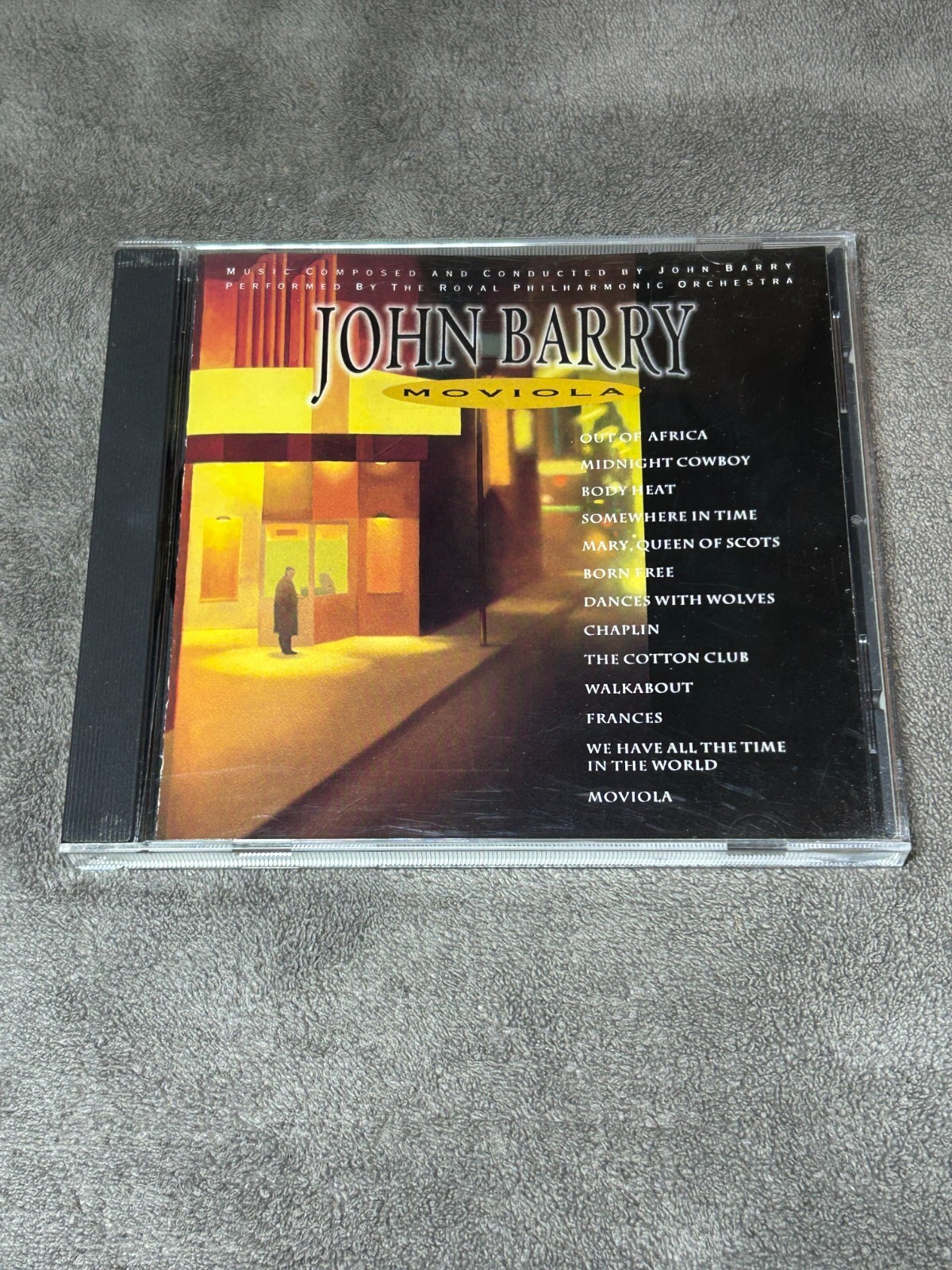 John Barry - Moviola - Epic Soundtrax - VG - Out of Africa, Body Heat, Chaplin