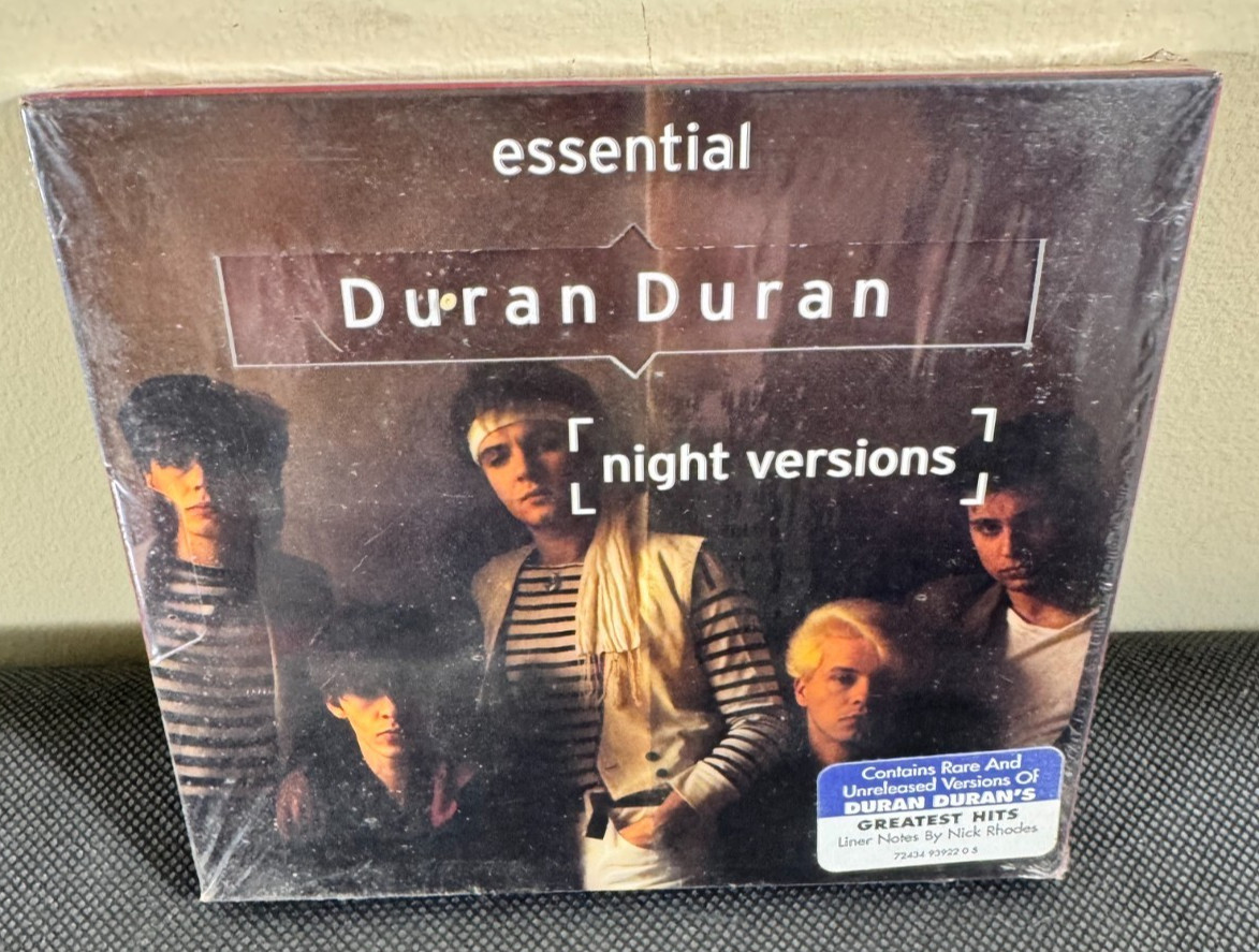 DURAN DURAN - ESSENTIAL: NIGHT VERSIONS CD -SEALED MINT RARE W HYPE STICKER OOP