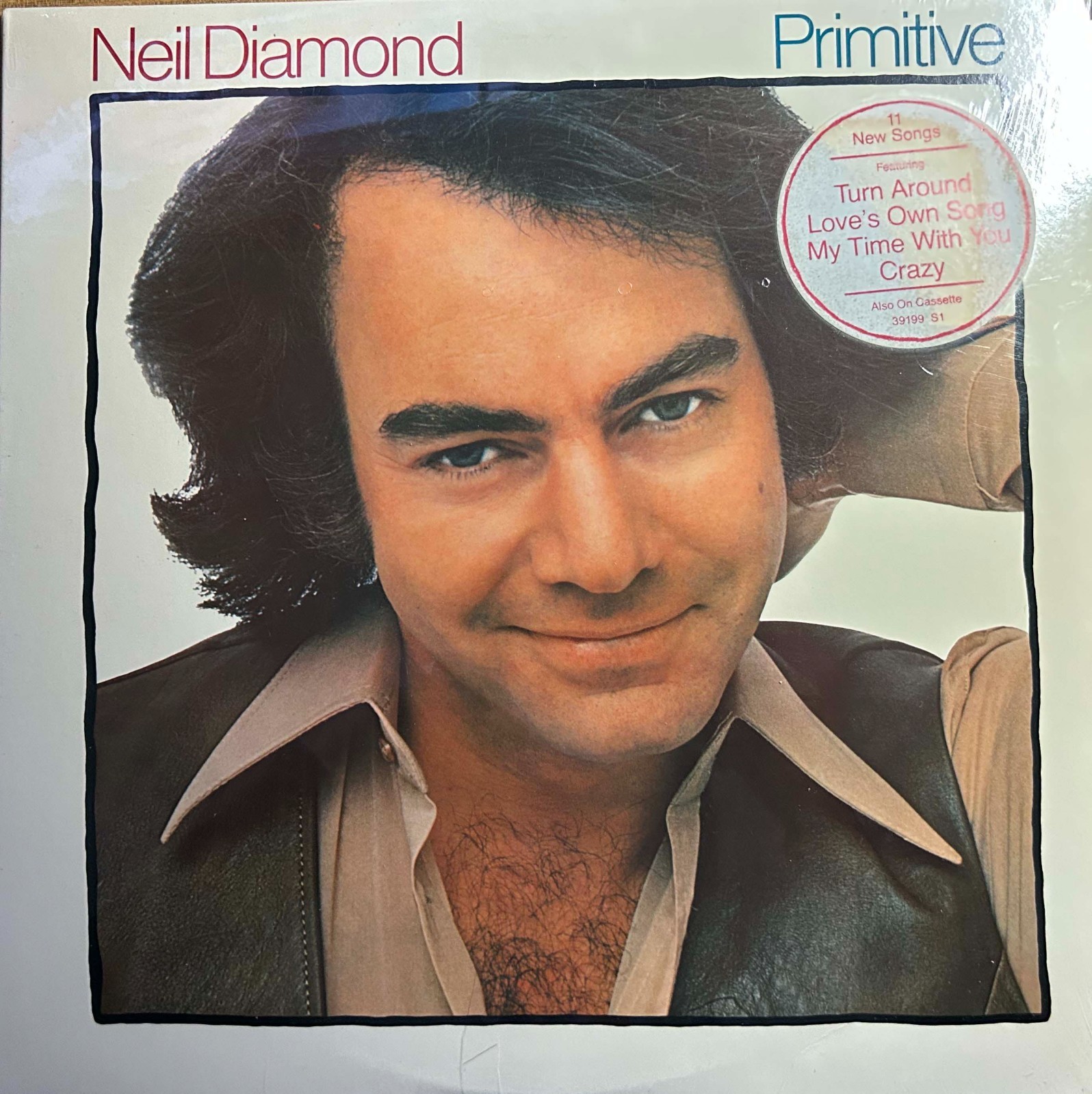 Rock Music Vinyl Records - NEIL DIAMOND: Primitive FACTORY SEALED MINT