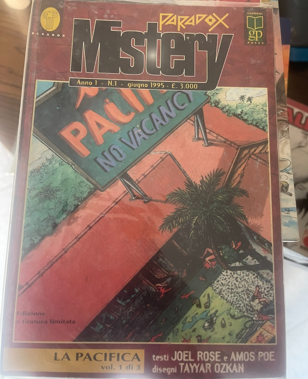 La Pacifica 1-2-3 – Paradox Mistery – General Press 1995 – Serie completa