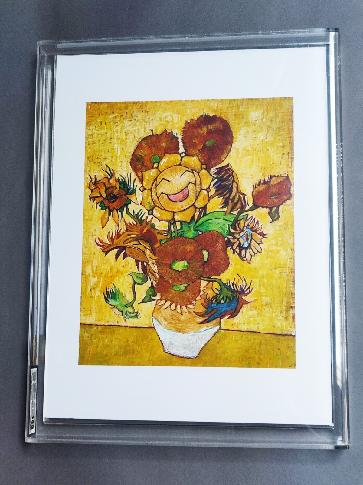 2023 Pokemon Card Print Van Gogh Museum - Sunflora - UKG Graded 100% Gem & Rare