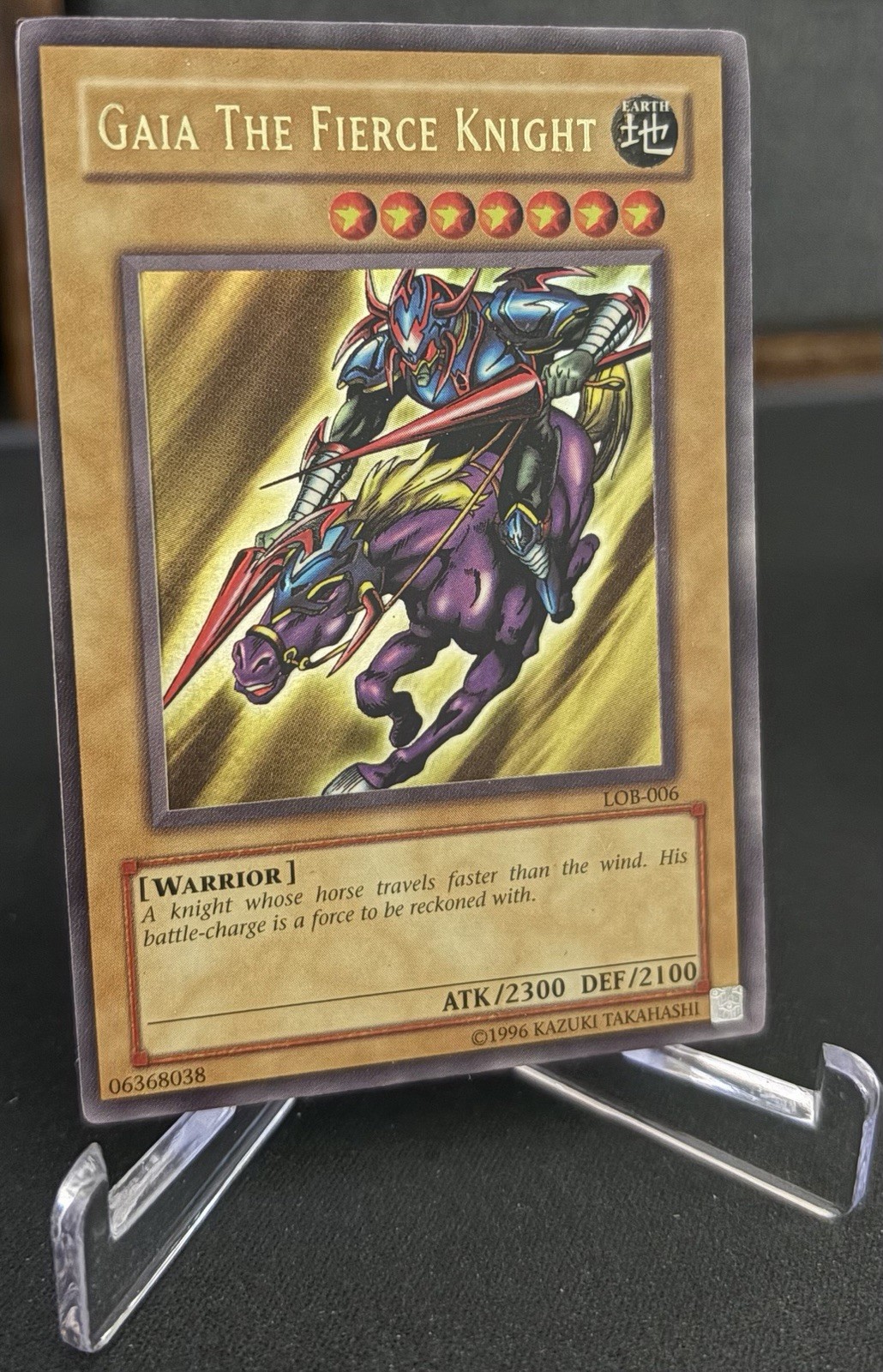 Yu-Gi-Oh! TCG Gaia il Cavaliere Feroce LOB-006