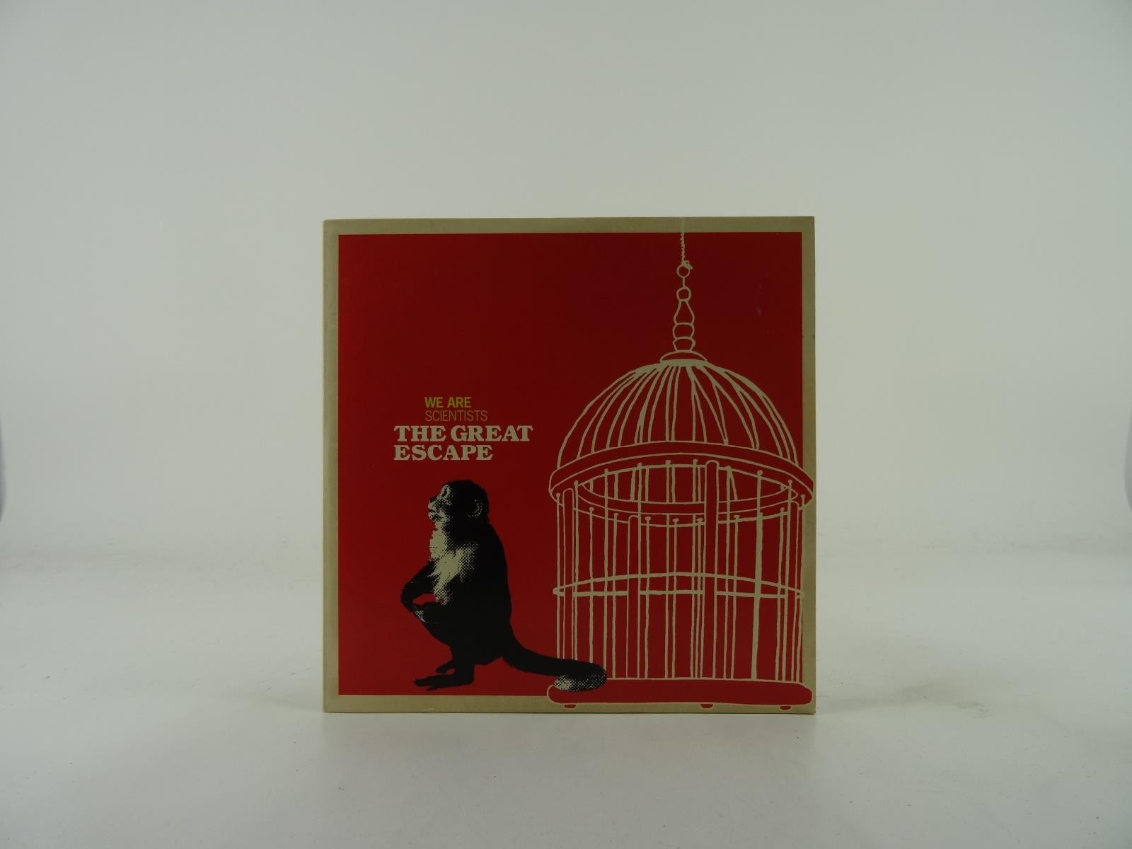 WE ARE SCIENTISTS THE GREAT ESCAPE (A39) 1 Track Promo CD Single plus Card Sleev
