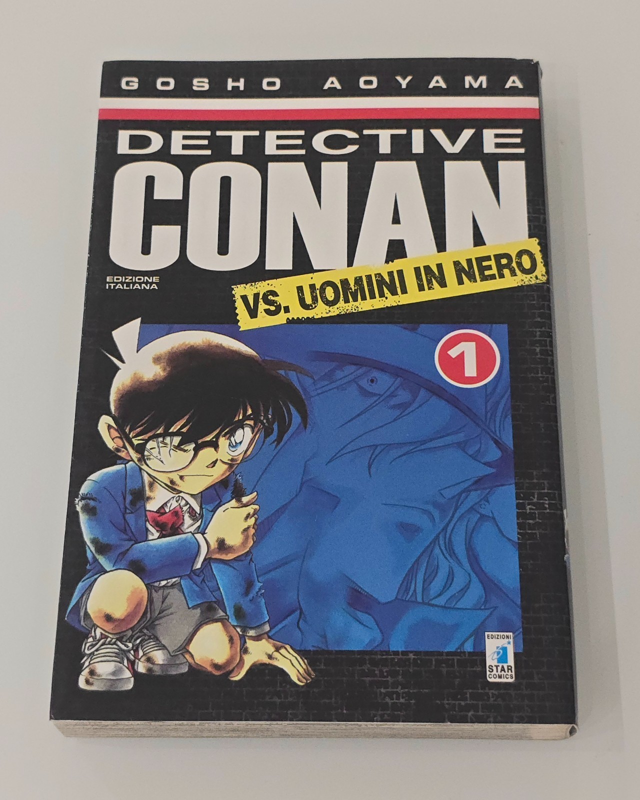 Detective Conan vs Uomini in Nero 1 Gosho Aoyama Star Comics