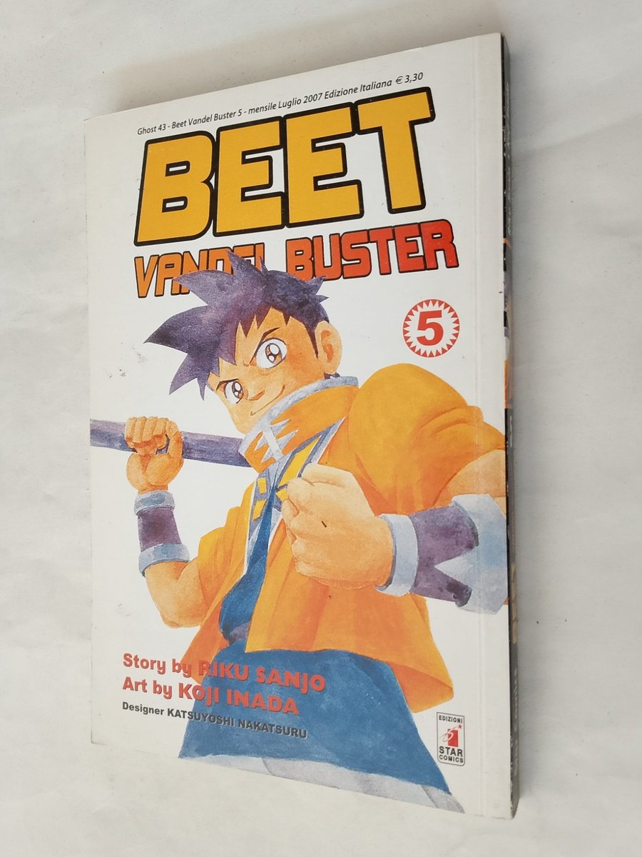 BEET VANDEL BUSTER 5 di RIKU SANJO/KOJI INADA STAR COMICS 2007