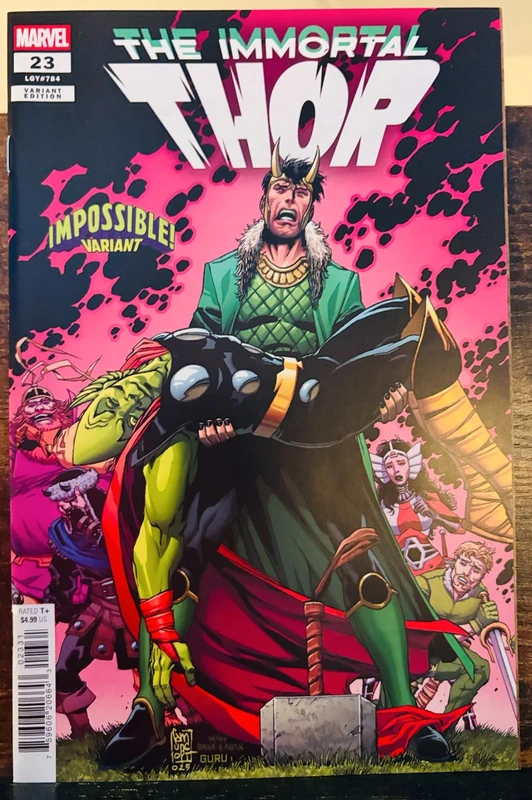 The Immortal Thor #23 Giuseppe Camuncoli Impossible Cover (Marvel Comics)