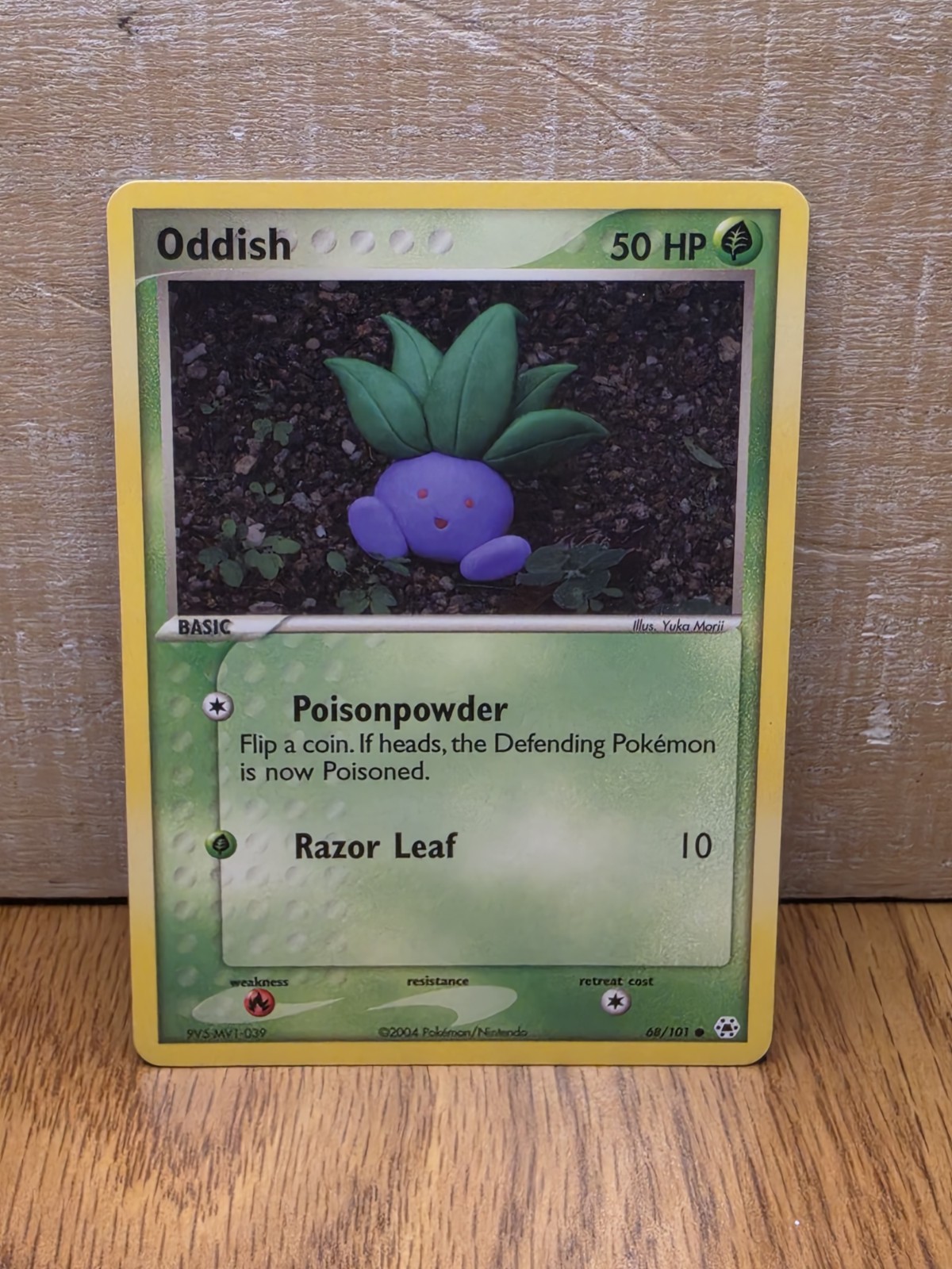 Oddish 68/101 Leggende Nascoste Carta Pokémon Non Holo TCG 