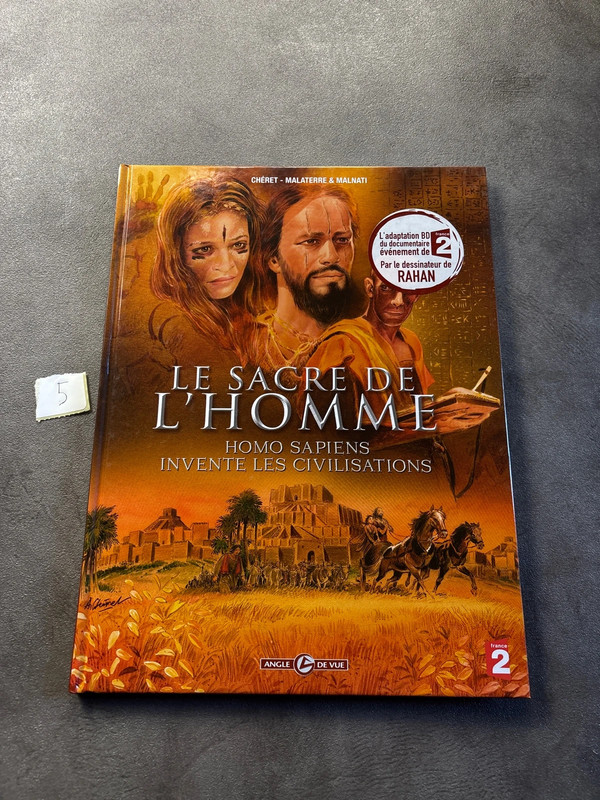 Bande dessinée le sacre de l’homme