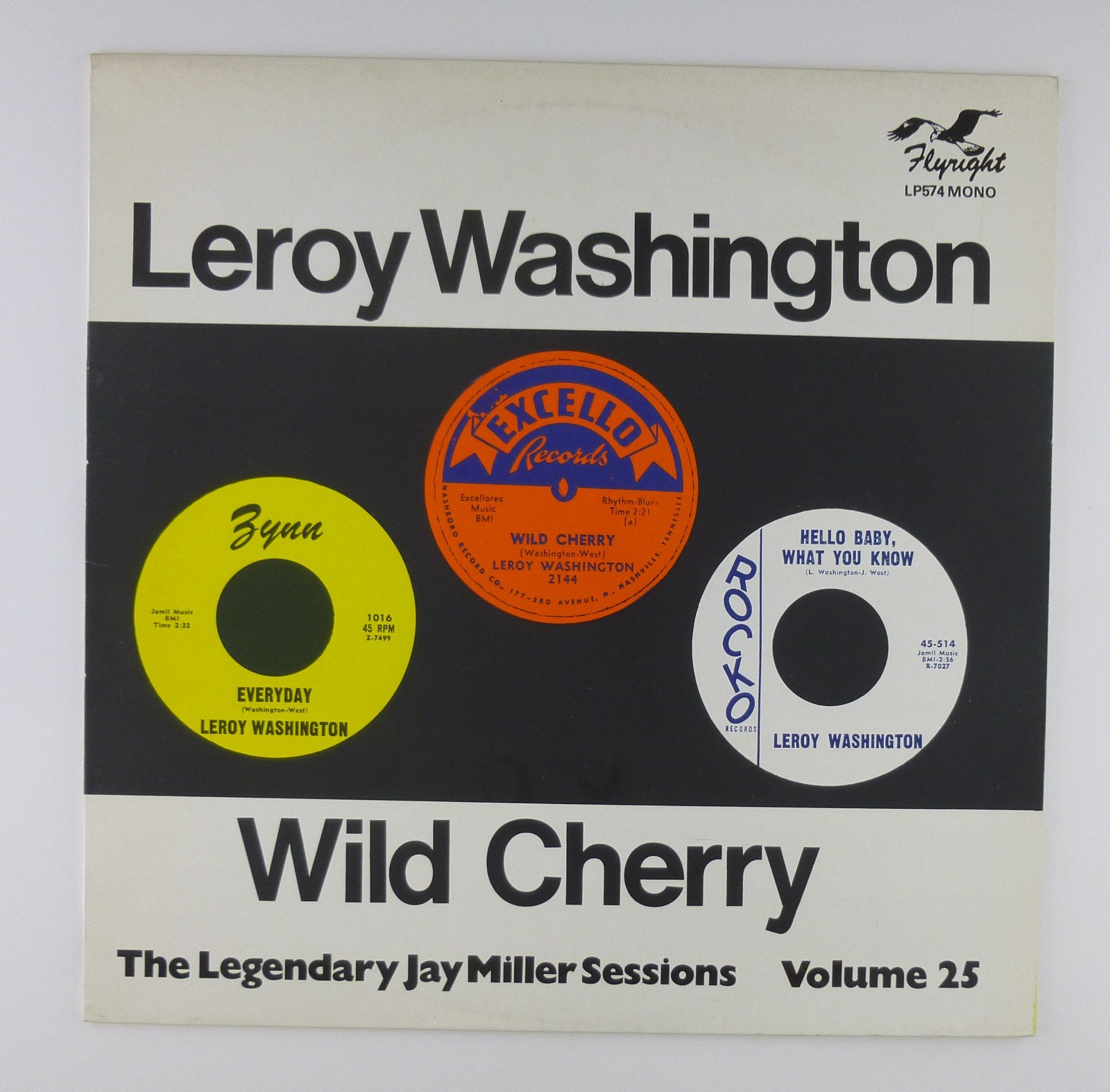 12" LP VINILE Leroy Washington Wild Cherry - M2166 H29