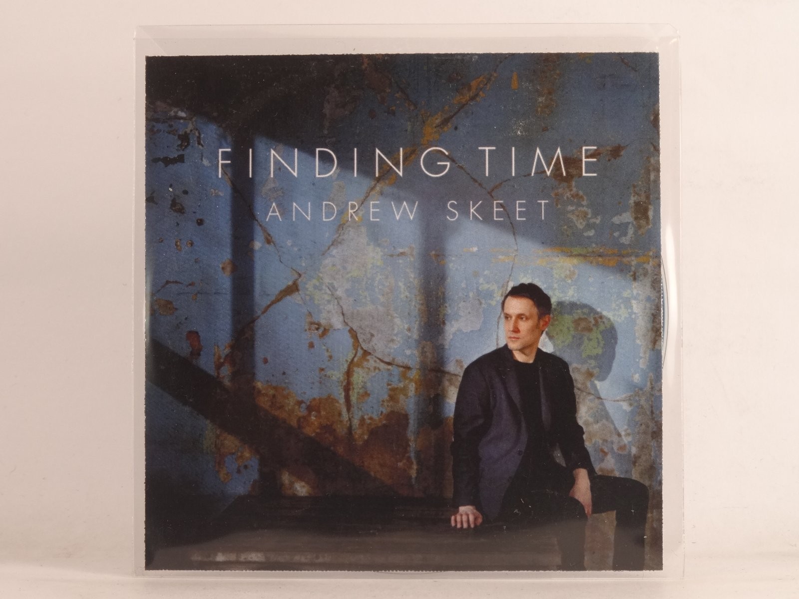 ANDREW SKEET FINDING TIME (547) 10 Track Promo CD Album plus Picture Sleeve 