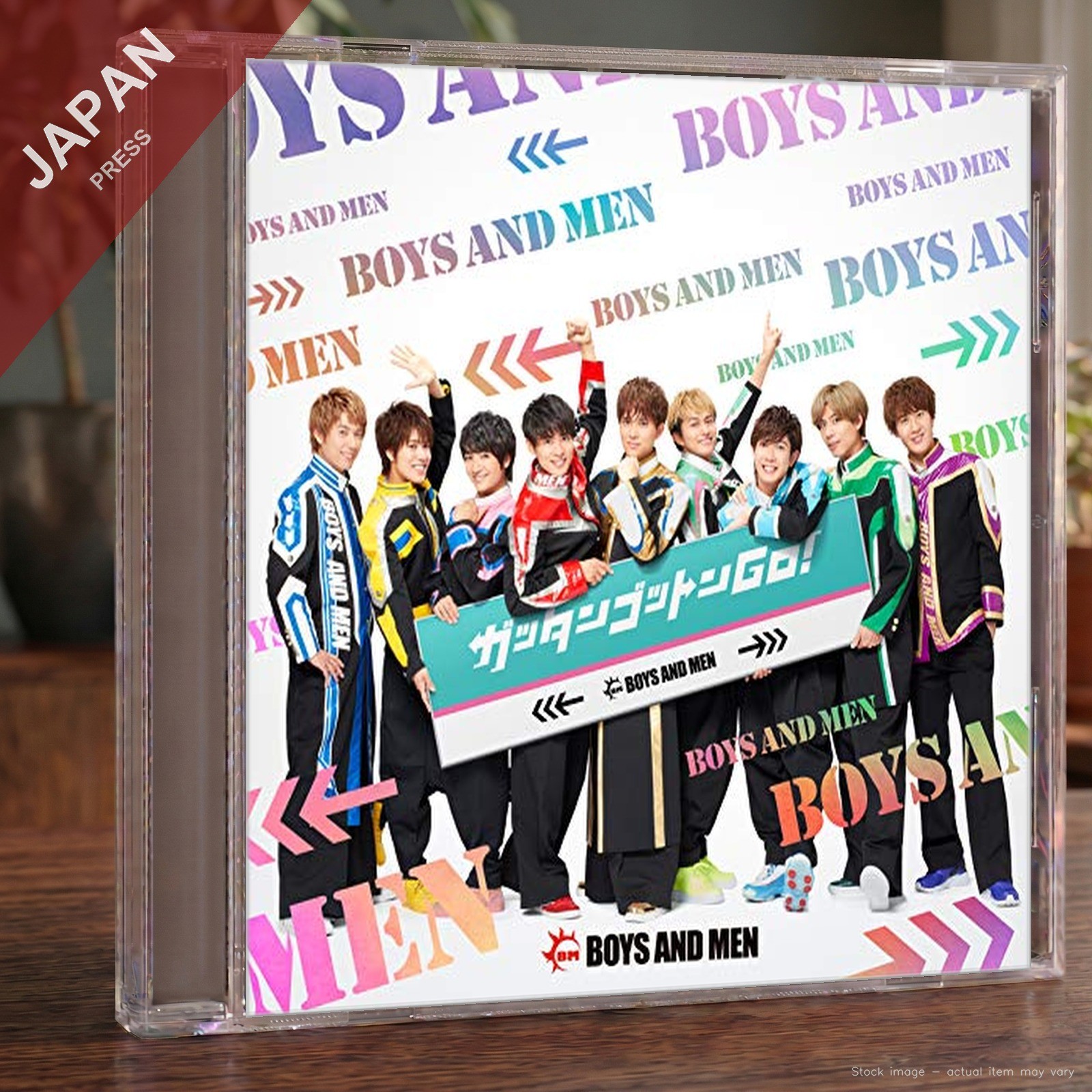 BOYS AND MEN - ガッタンゴットンGO! (Regular Edition) CD Japan Import Anime