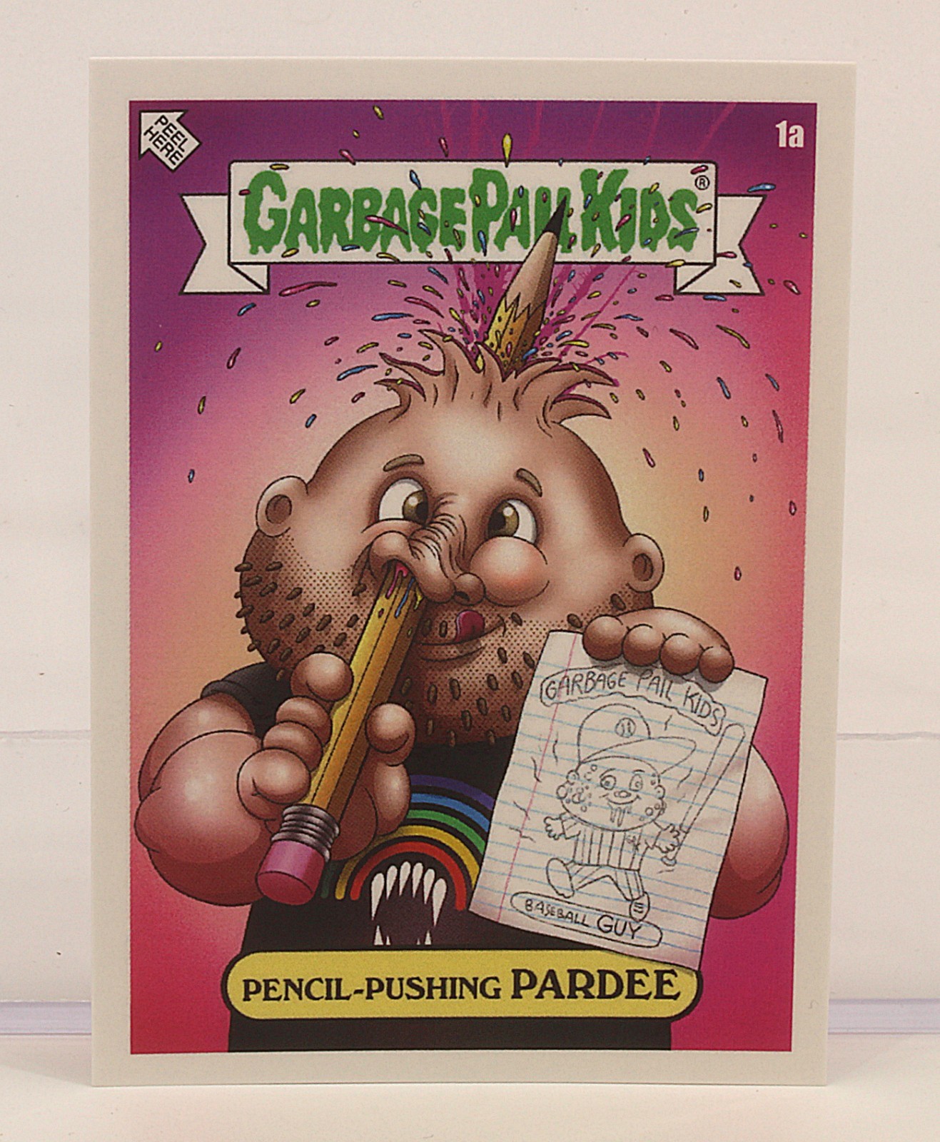 2022 Topps Garbage Pail Kids MLB Pencil-Pushing PARDEE #1a Alex Pardee