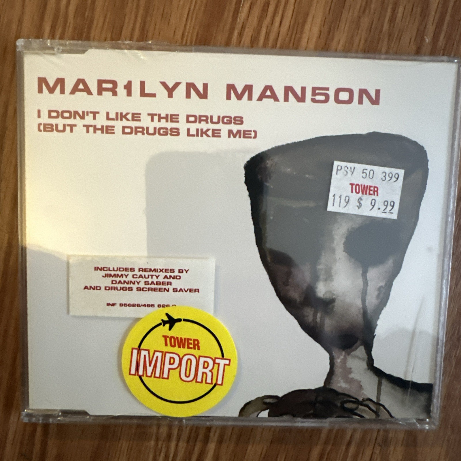 Marilyn Manson CD I Don't Like The Drugs But The Drugs Like Me EU Import Sealed