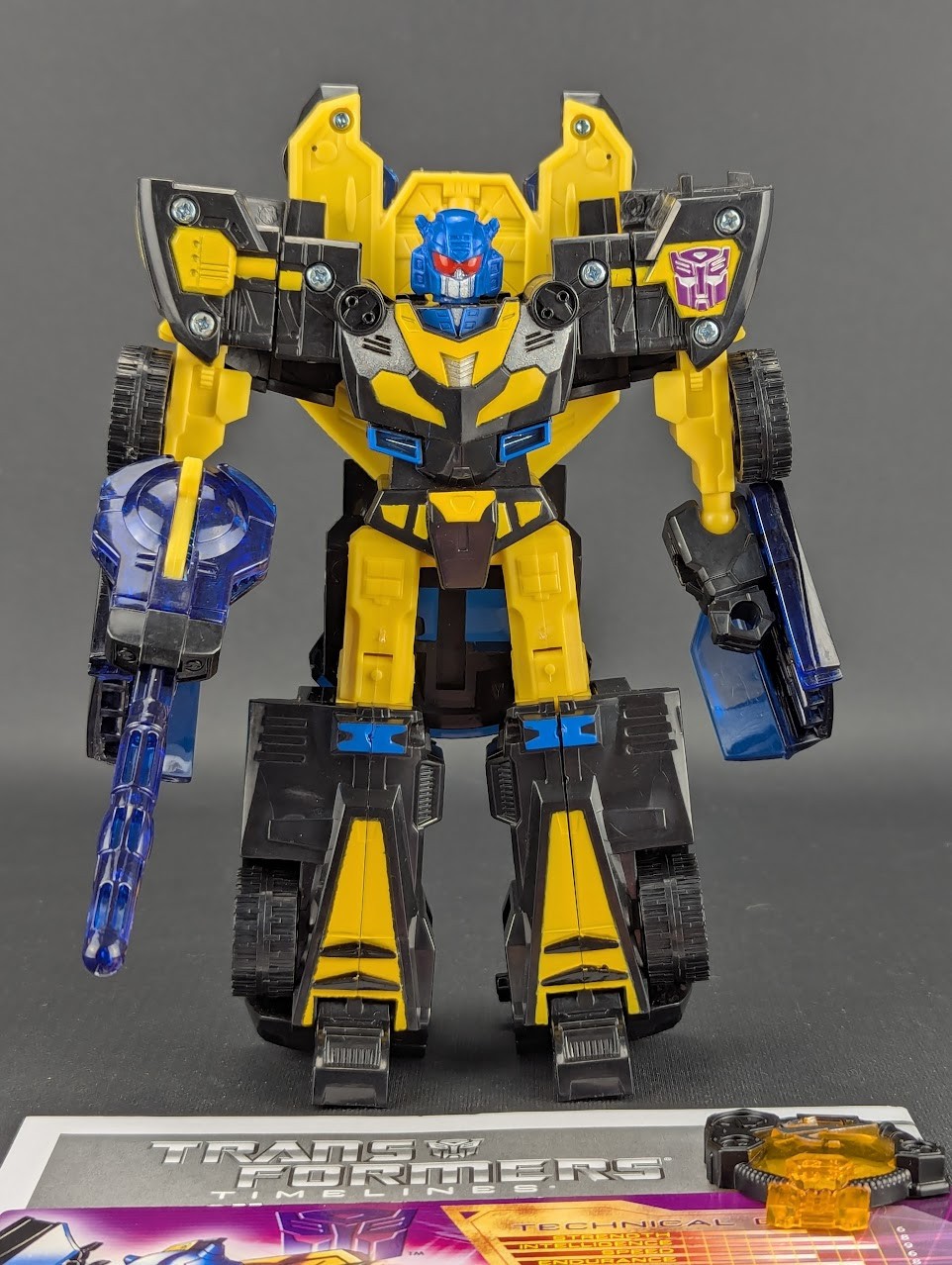 Transformers Botcon Vetro Rotto Goldbug Completo Hasbro 2008 Timelines