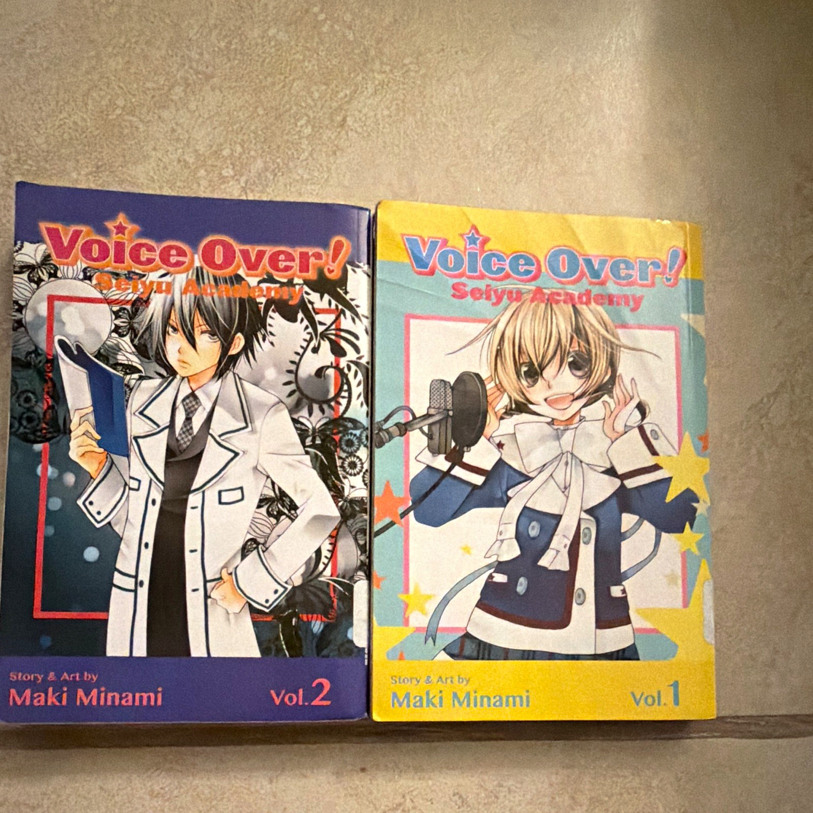 Voice Over! Seiyu Academy Manga Lotto Vol 1,72 di Maki Minami (2 libri)