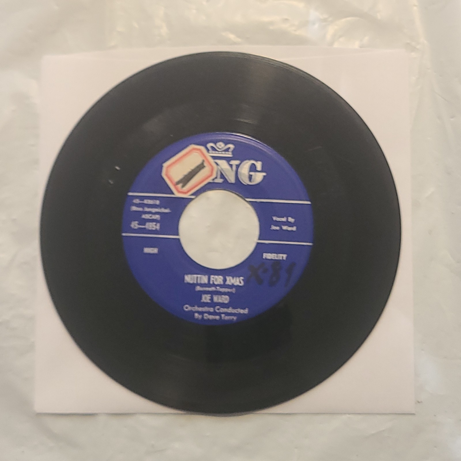 Joe Ward - Nuttin' For Christmas/ Christmas Questions - King 45 RPM Record