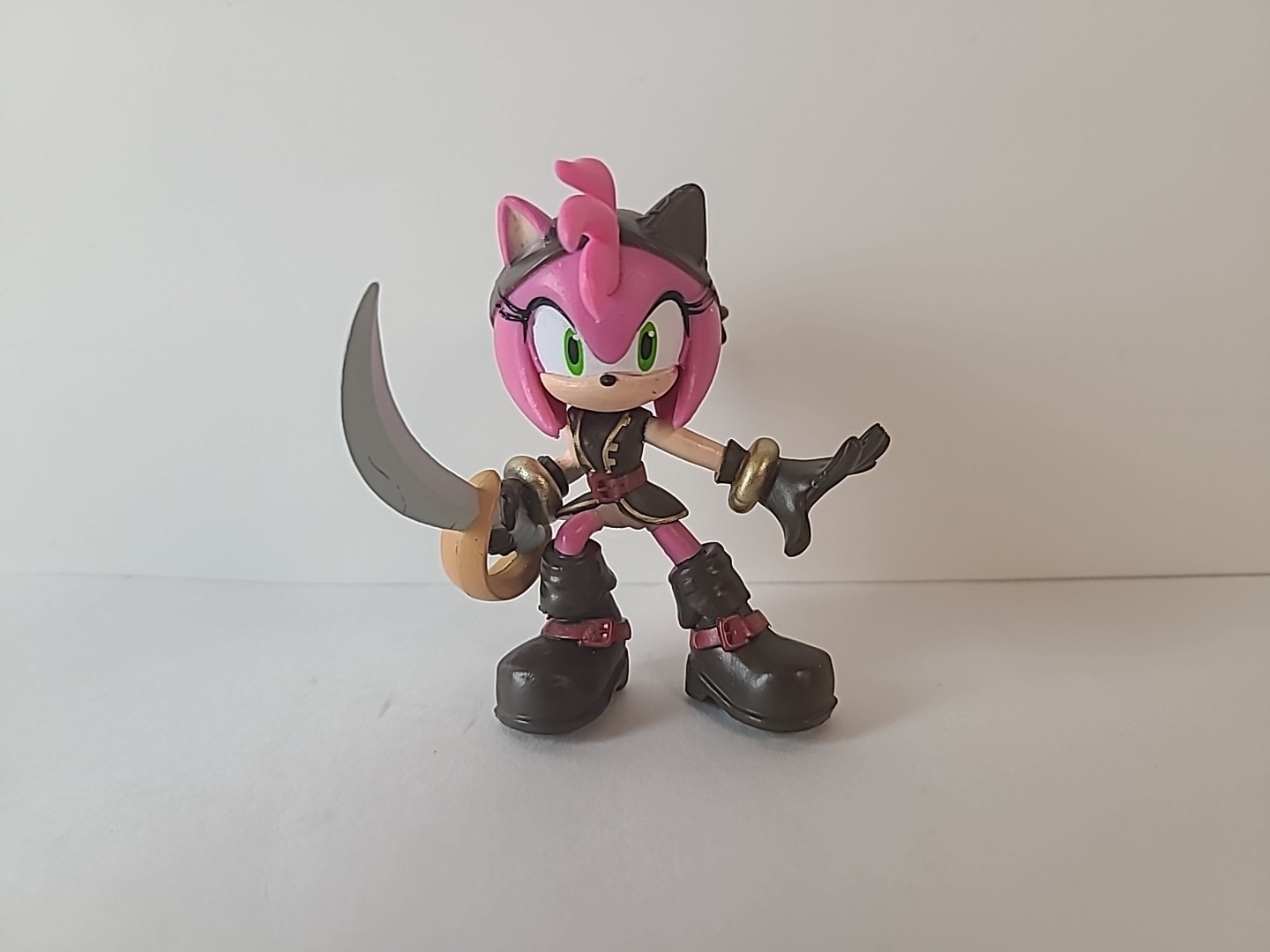 Modellino Sonic the Hedgehog Amy Rose Pirate Black Rose 2,5" E  