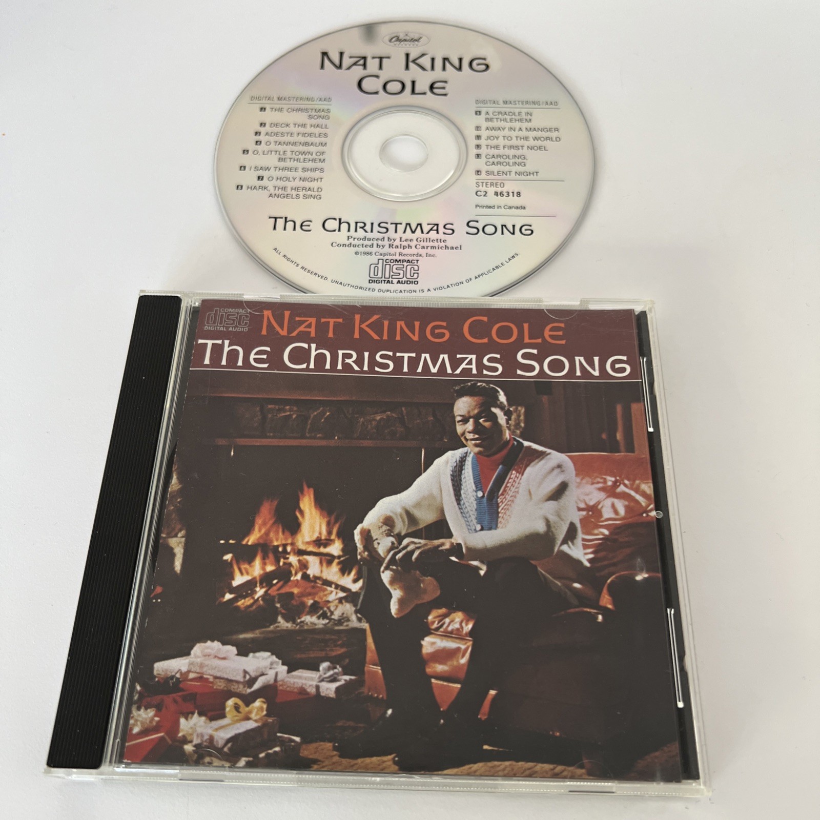 The Christmas Song by Nat King Cole (CD, 1986, Capitol)