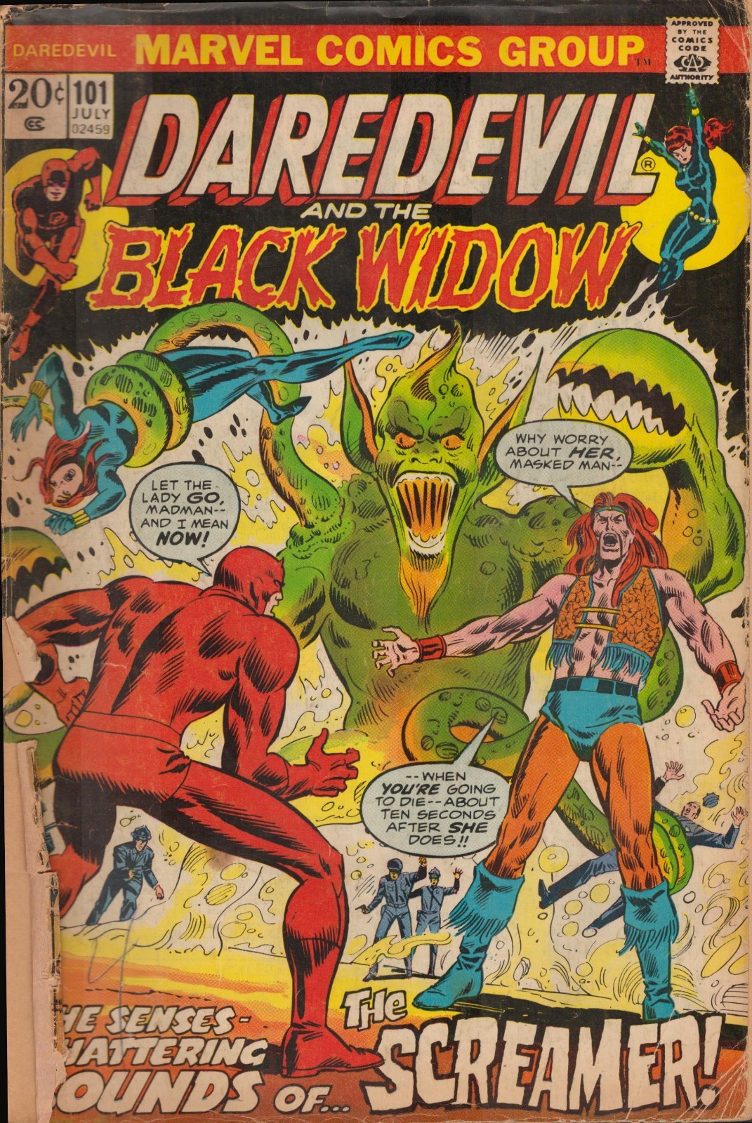 50286: MARVEL DAREDEVIL #101 Poor Grade